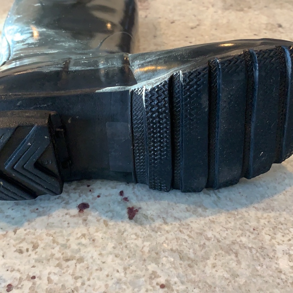 Original Tall Gloss Hunter Boots - Picture 9 of 10
